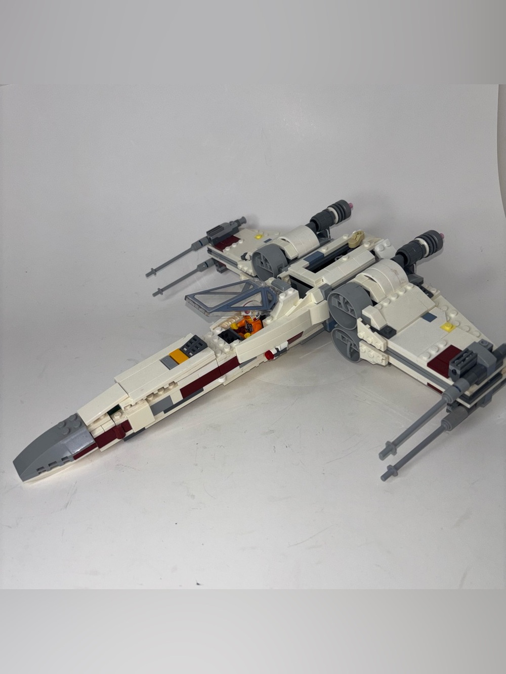 Lego Star Wars X-Wing Starfighter 75218 with Mini Figure / No Booklet or Box